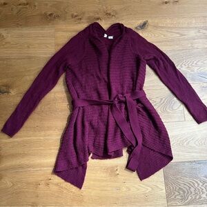 Anthropologie Moth Sweater With Tie